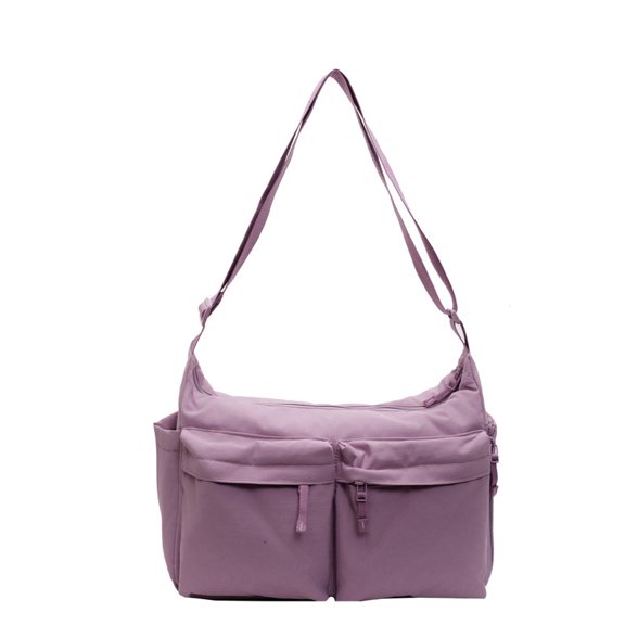 Universal Casual Crossbody Bag, Single-shoulder Crossbody Bag, Multi-pocket Waterproof Large Capacity Nylon Cloth Bag