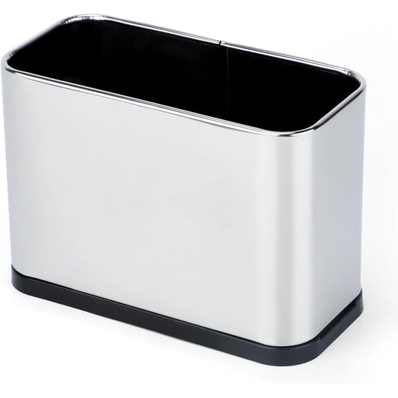Universal Cat Litter Scoop Holder, Stainless Steel Cat Scooper Caddy for Litter Box, Durable Scoop Stand Metal Trash Container Suitable for Most Metal and Plastic Waste Scoops
