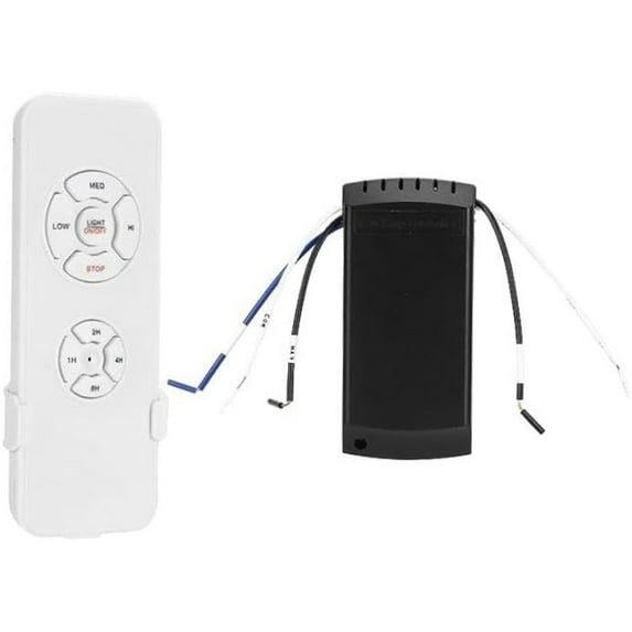 Universal Ceiling Fan Lamp Light Timing Wireless Remote Receiver Kit for Hunter