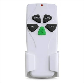 Universal Ceiling Fan Remote, 3 Speed & Light Dimmer Control for 53T 11T 35T HD5 UC703 pwm25
