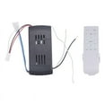 thumbnail image 1 of Universal Ceiling Fan Remote Control Kit 40W 6-Speed Timing Function Replacement for DC Fans & Lights, 1 of 8