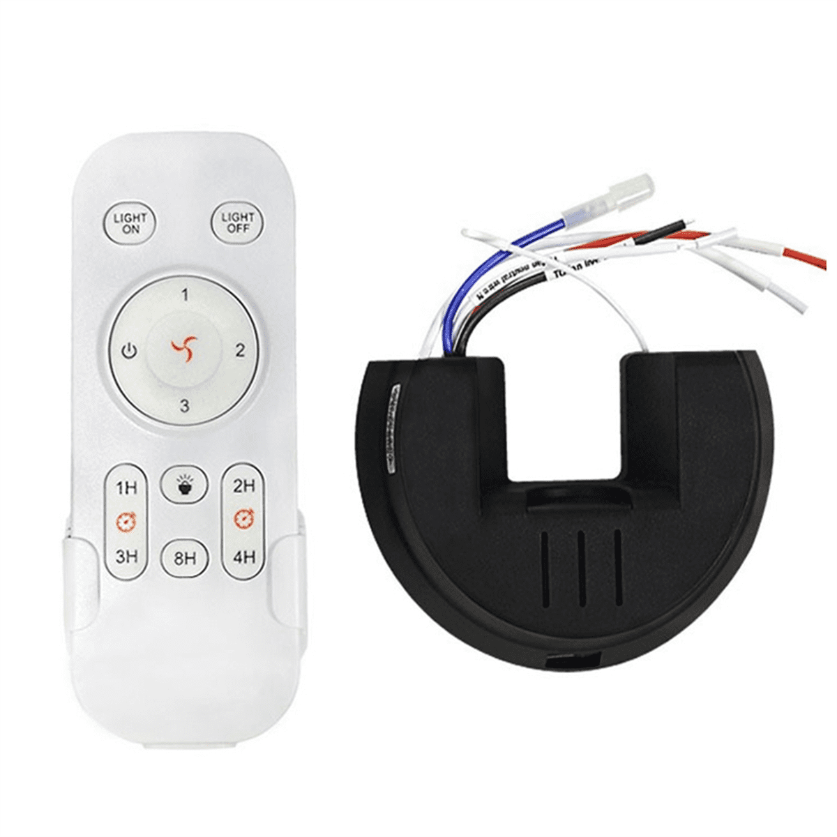 Universal Ceiling Fan Remote Control Kit Replacement, 3Speed & Timing