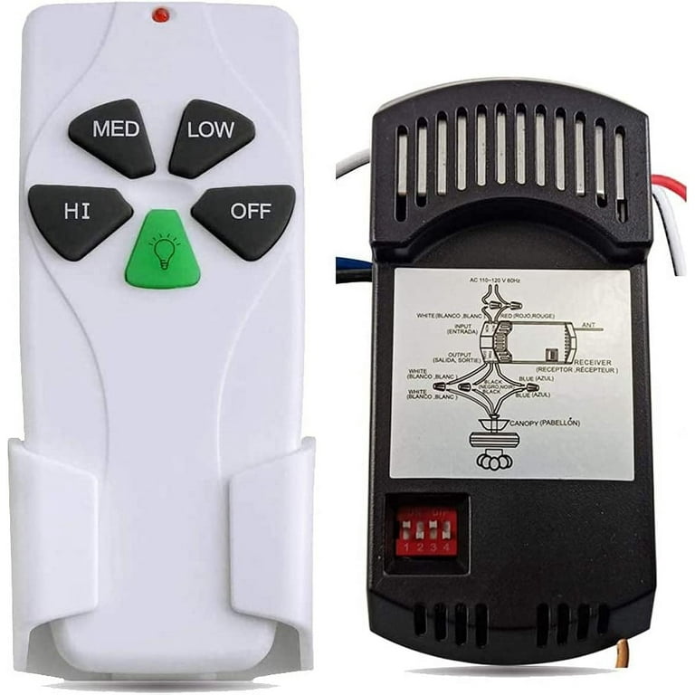 Ceiling Fan Dimmer Remote FAN53T Ceiling Fan Remote Control Replacement ...
