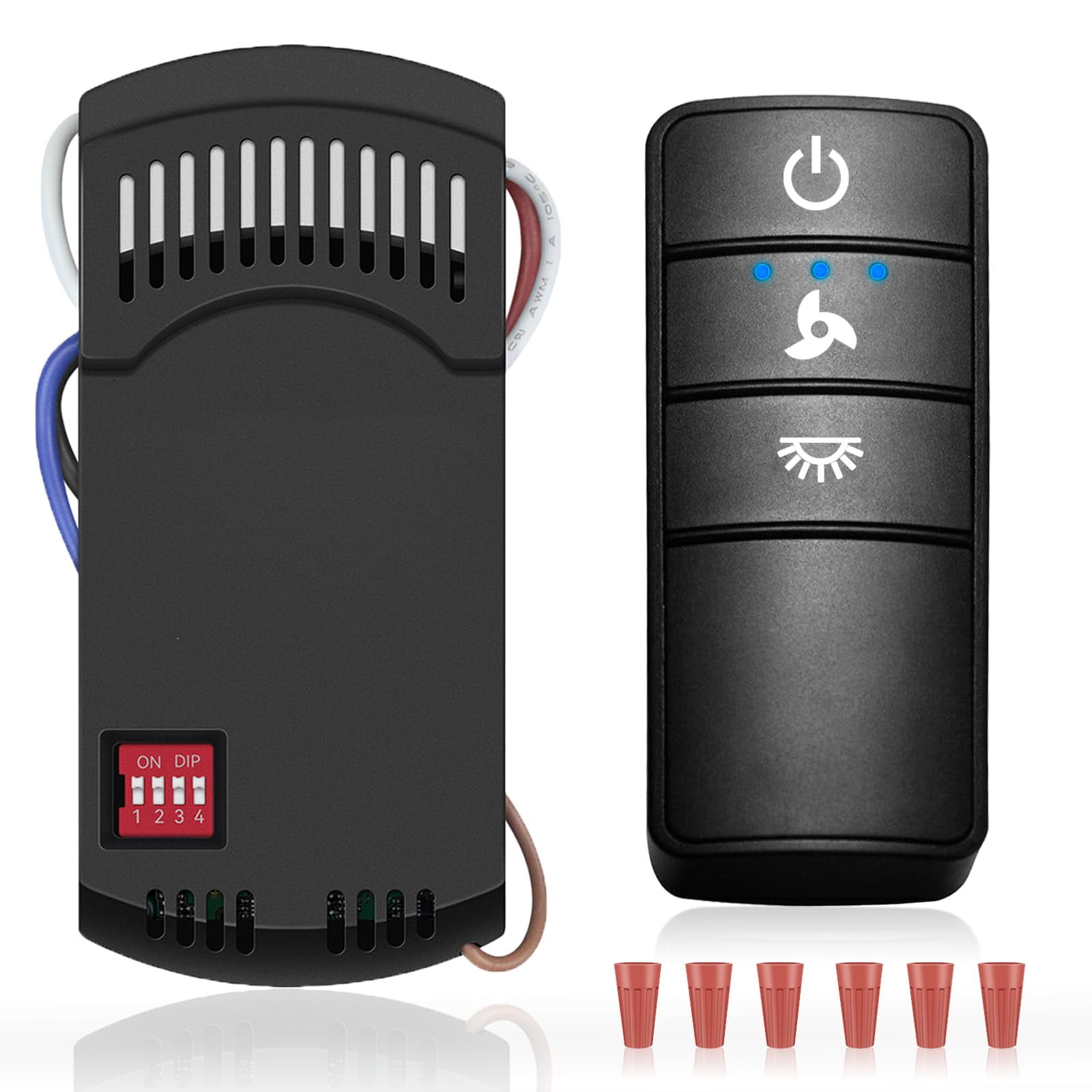 Universal Ceiling Fan Remote for Hampton Bay, 3-Speed Ceiling Fan