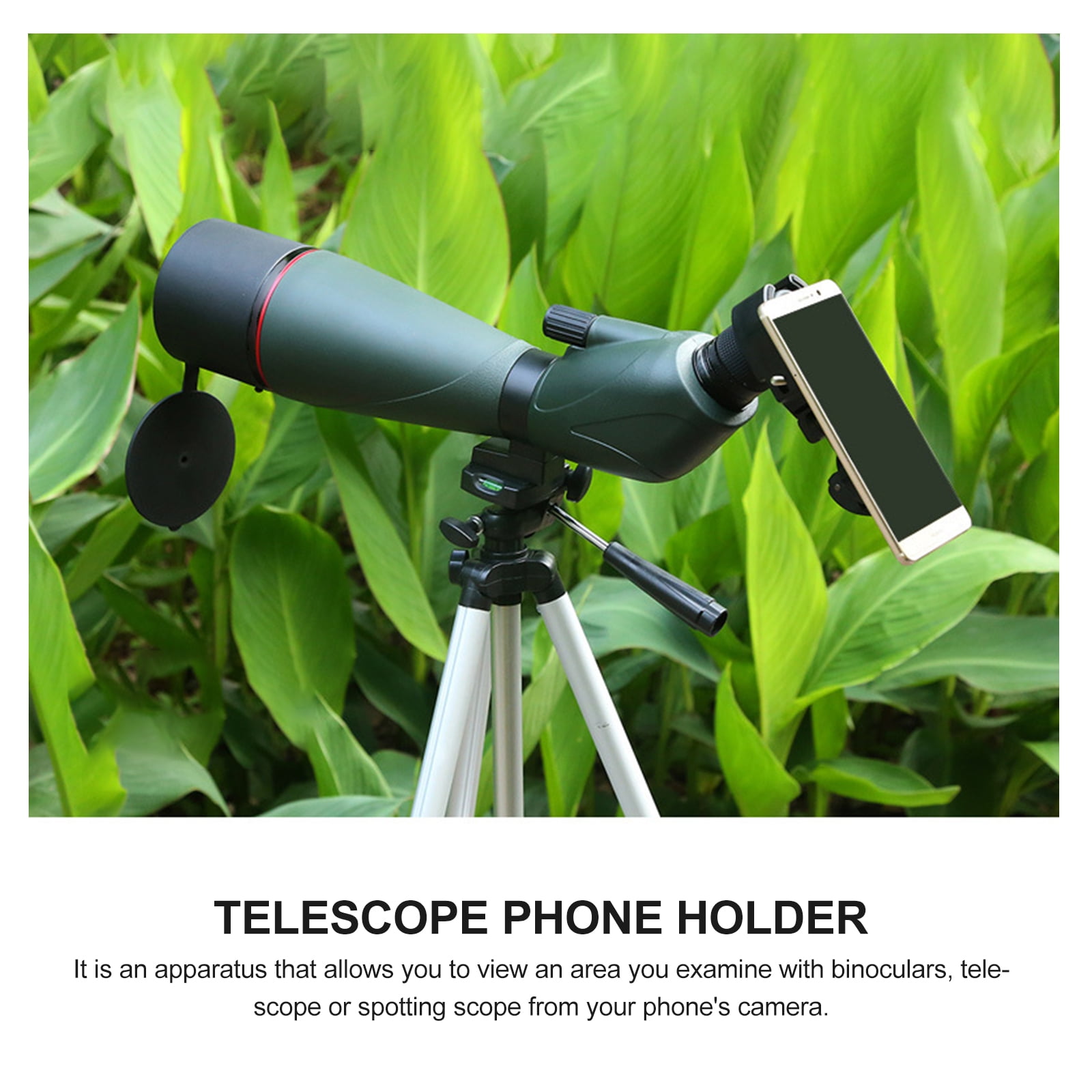 Universal Cell Phone Adapter Mount for Binocular Monocular Spotting