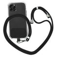 thumbnail image 1 of Universal Cell Phone Lanyard,Crossbody Lanyard with Adjustable Nylon Neck Strap for Most Mobile Phone, Black, 1 of 7