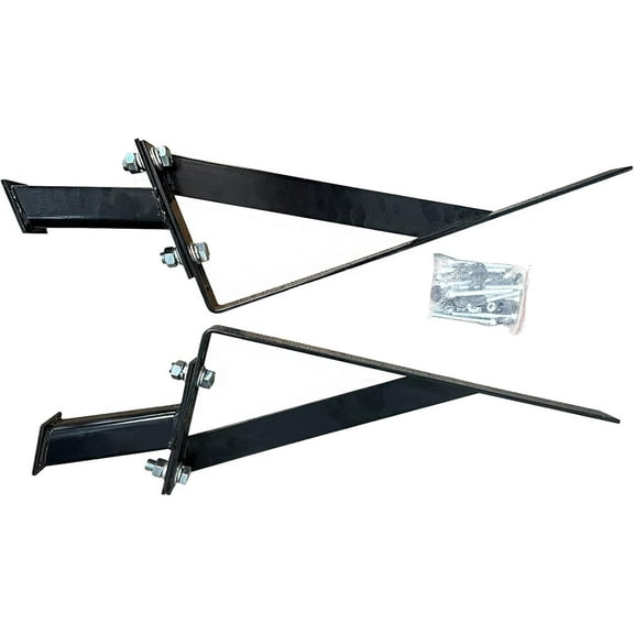 Universal Center 1/2 Fender Mounting Bracket -Adjustable LH Driver&RH Passenger Side, for Semi-Truck Peterbilt,Mack Kenworth Freightliner, for Most Trucks