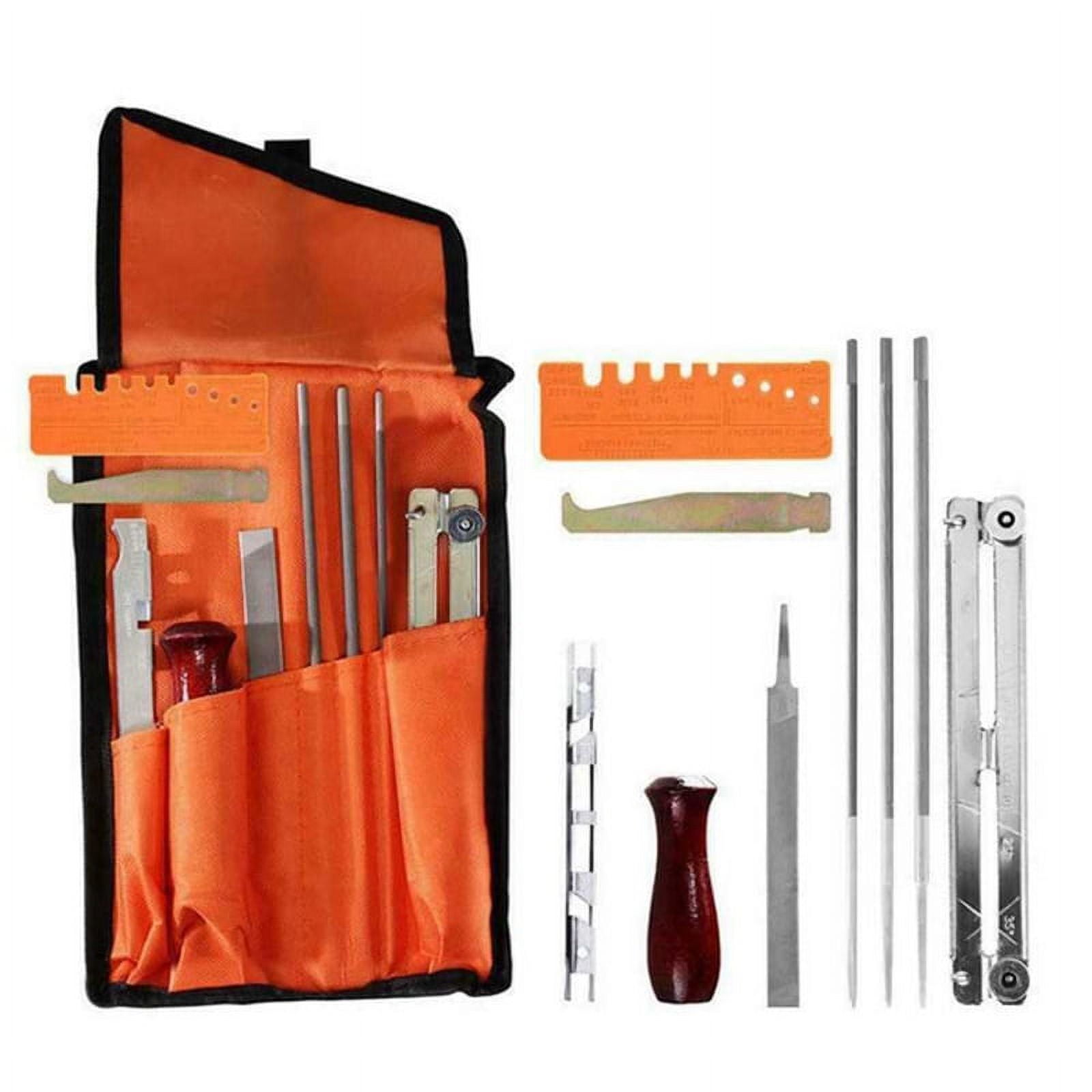 Universal Chainsaw Field Sharpening Kit, Chainsaw Chain Sharpener Round