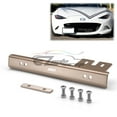 thumbnail image 1 of Universal Champagne Gold Aluminum Front Bumper License Plate Bracket Relocator Mount, 1 of 1