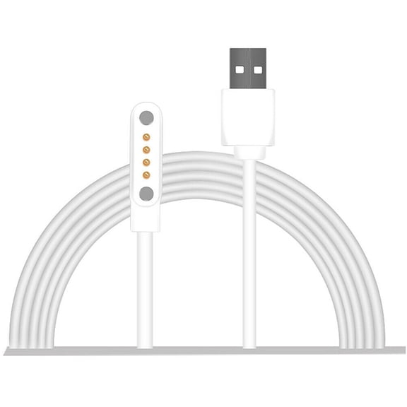 Universal Charging Cable USB Charge Base for Smart Watch Charging Wire 4 Pin 7.6