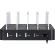HyperGear Four USB Port Compact Universal Charging Station - Black