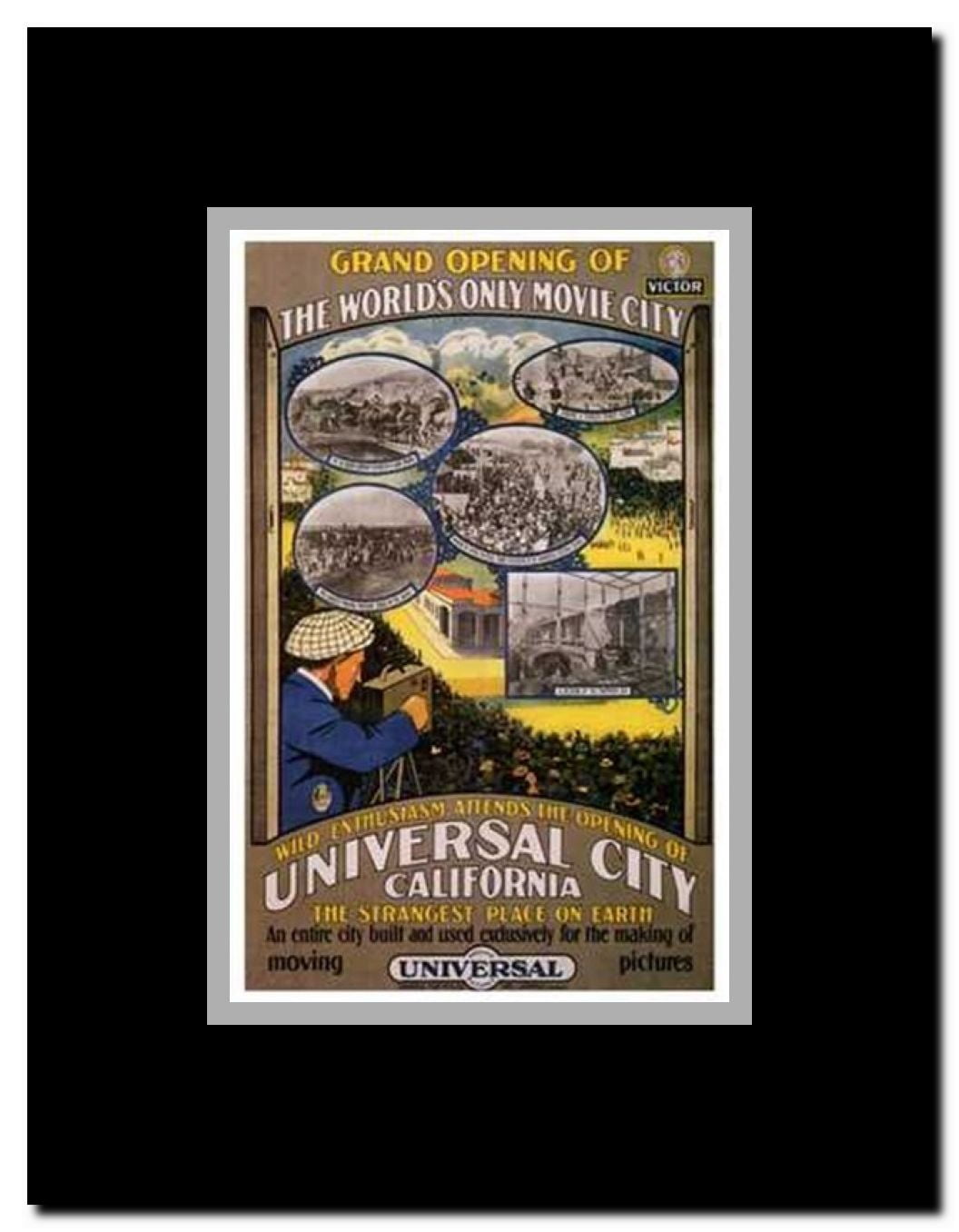 Universal City California Framed Movie Poster