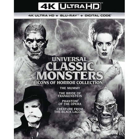 Universal Classic Monsters: Icons of Horror Collection - Vol. 2 (4K Ultra HD Boxset) [UHD]