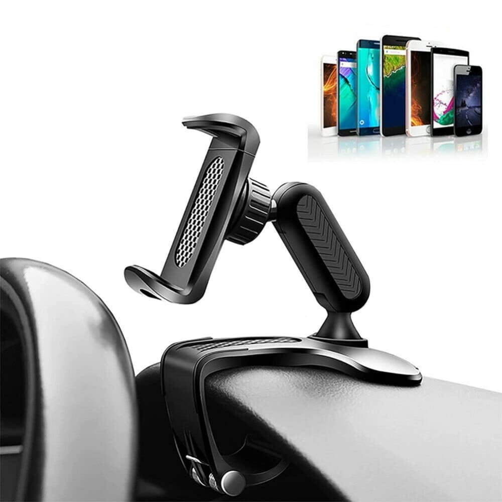 Universal Clip On Car HUD GPS Dashboard Mount Holder Snap-on Phone Rack ...