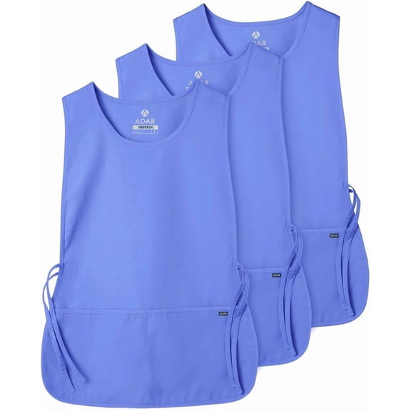 Universal Cobbler Apron 3 Pack Unisex Standard Size Ceil Blue