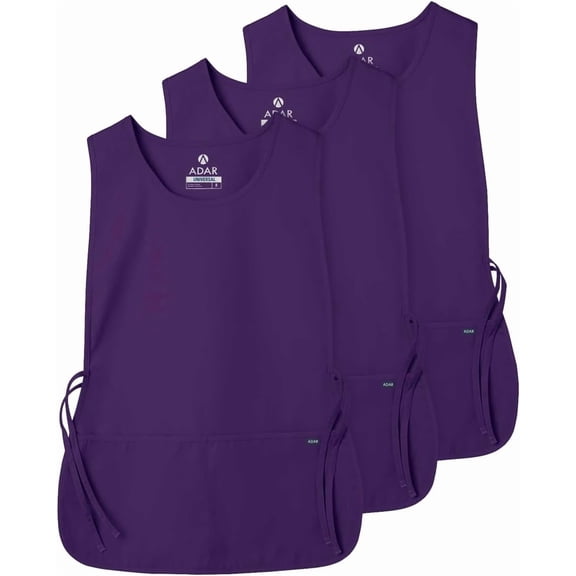 Universal Cobbler Apron 3 Pack Unisex Standard Size Purple