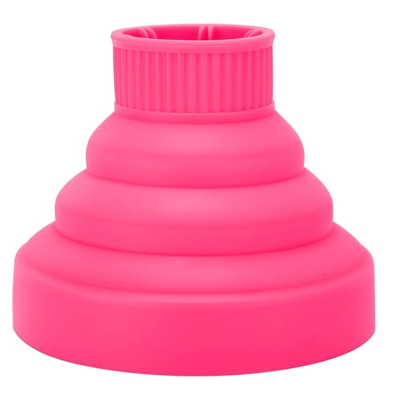 Universal Collapsible Hair Dryer Diffuser Attachment- Salon Grade tool,Lightweight Foldable Portable Travel Folding Design Fit Most of Blow Dryers,Pink