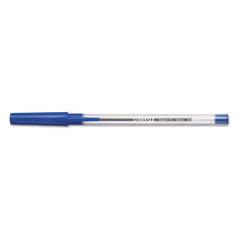 https://i5.walmartimages.com/seo/Universal-Comfort-Grip-Clear-Barrel-Stick-Ballpoint-Pen-1-mm-Blue-Ink-24-PK-27426_ab9f654b-d010-4623-9038-f8f08efaf917_1.ae1ab02b0d390c7568a8667d93487f49.jpeg?odnHeight=768&odnWidth=768&odnBg=FFFFFF