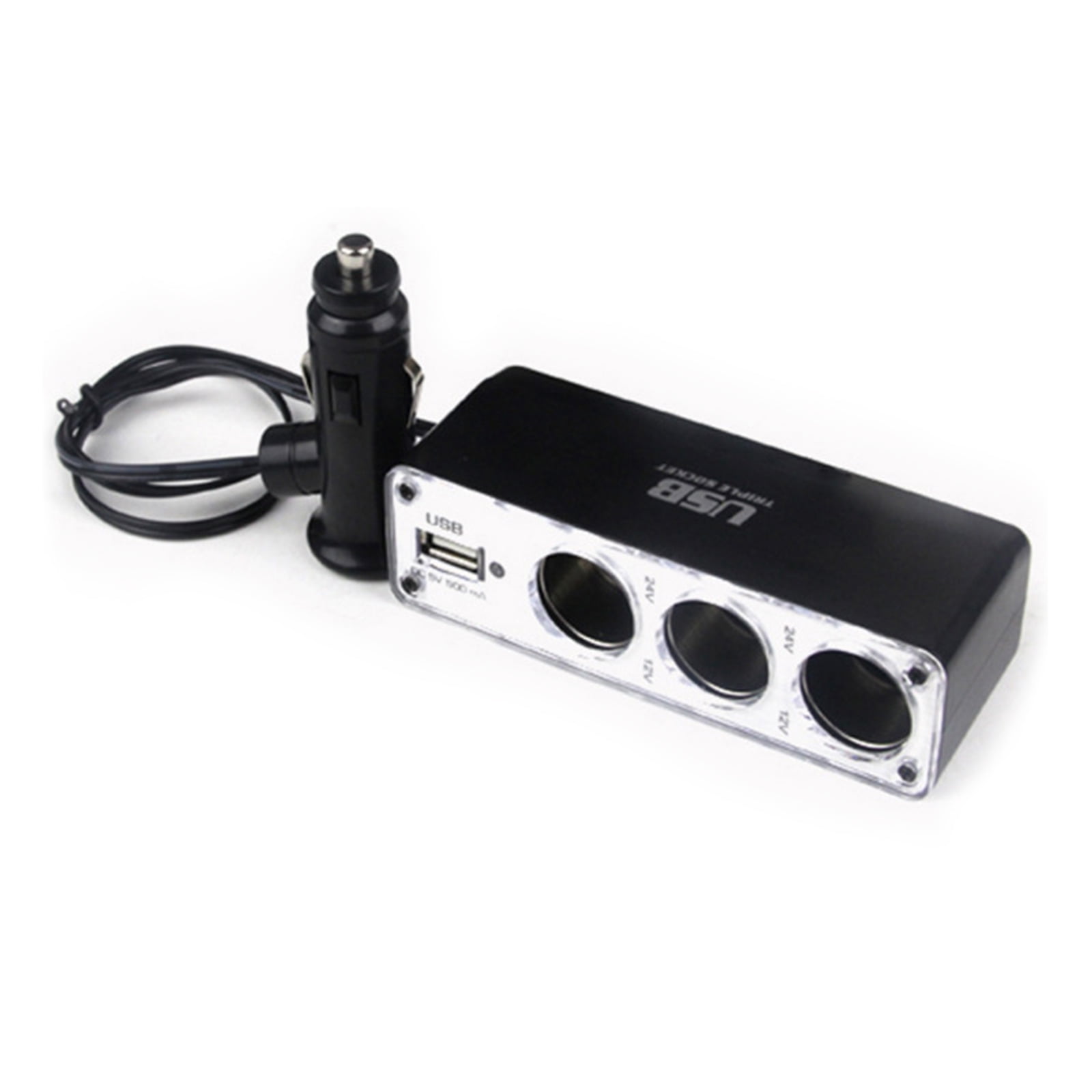 Universal Compact Auto Chargers Splitter Power Distribution Hub with ...