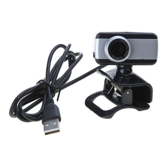 Universal Computer Built-in Stereo Microphone Web Camera 1 Piece Black USB Webcam Laptop Live Equipment Accessories