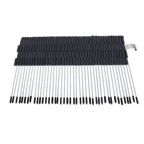 Universal Contour Gauge Profile Tool MultiFunctional Welding Saddle Pipe Profiler Templates Multipurpose Shape Duplicator Measuring Tool for DIY Construction Woodworking Projects 11 inches / 28 cm