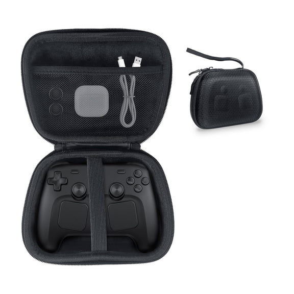 Universal Controller Case Compatible with Steam Controller 2026/PS5/Nintendo Switch/Xbox Series& More,Travel Storage Bag,Protective Cover Hard Carrying Case
