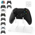 thumbnail image 1 of Universal Controller Holder for Xbox/PS5/PS4/Switch/Steam Controller, Transparent Gamepad Display Stand-1-tier, 1 of 7