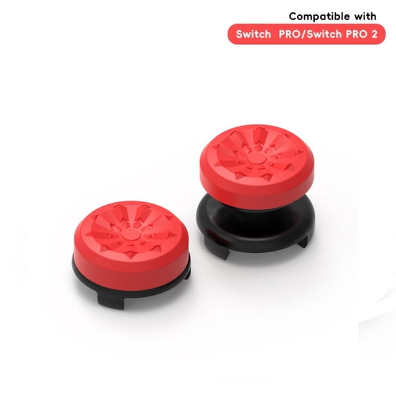 Universal Controller Thumb Grips for NS2/Xbox/PS4/PS5/Switch Pro - Silicone Heightened Anti-Slip Thumbstick Caps, Enhanced Precision for FPS/Racing Games, 8-Pack Protective Gaming Accessories