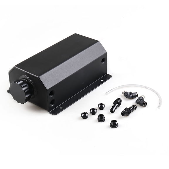 Universal Coolant Overflow Tank 2l Aluminum Coolant Radiator Overflow Reservoir Expansion Tank