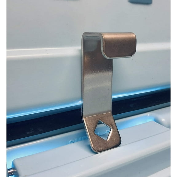 Universal Cooler Lock Bracket: Made in USA to fit mid to Large Rotomolded Coolers like Yeti/RTIC