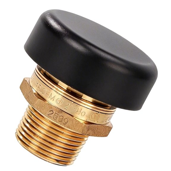 Universal Copper Vacuum Relief Valves With Plastic Cap 3/4'' Fittings For Water and Heater Tank