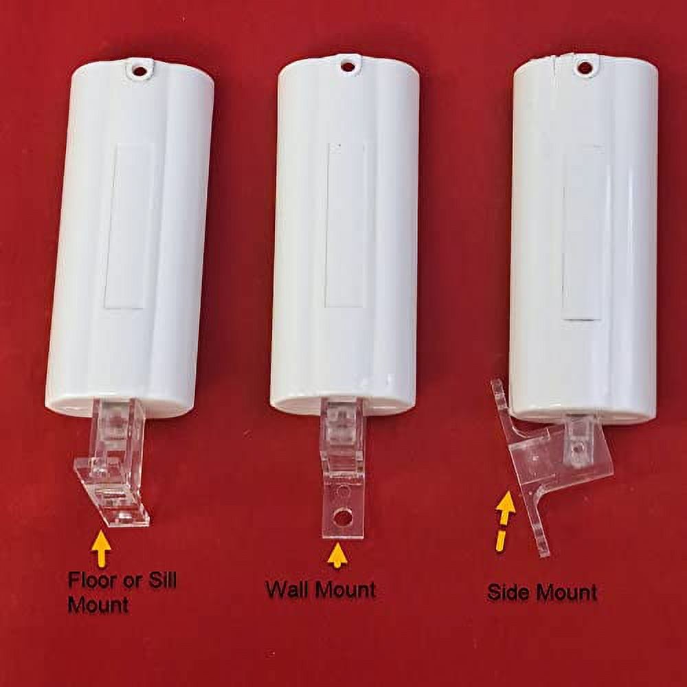 Universal Cord Tensioner Spring Loaded, White, 3Way Adjustable Mount