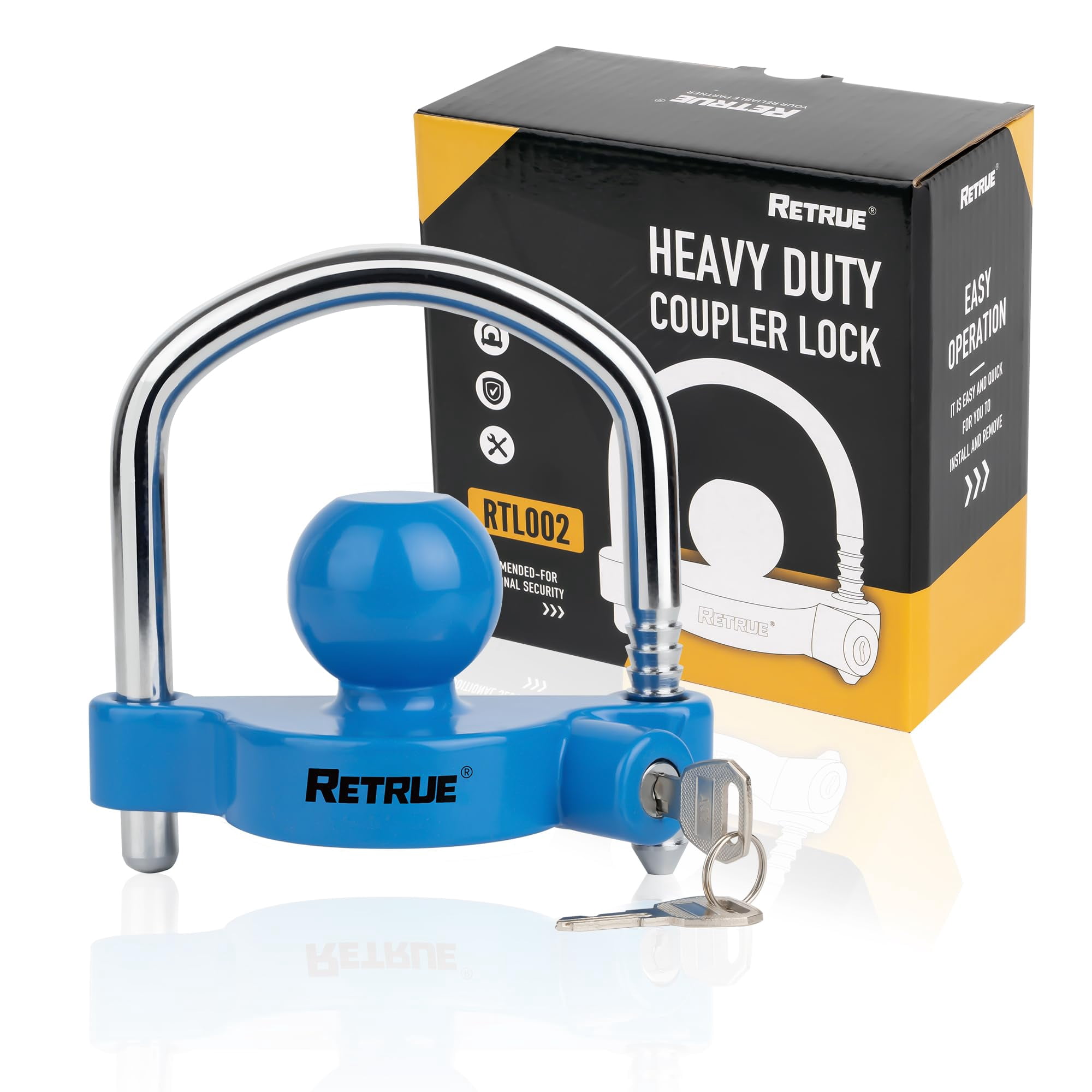 Universal Coupler Lock Trailer Locks Ball Hitch Trailer Hitch Lock ...