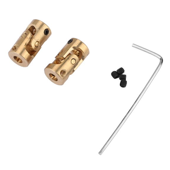 Universal Coupling , 3x3mm Metal Joint for Model Car, Ship,  Robot Repair