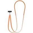 thumbnail image 1 of Universal Crossbody Phone Strap, Adjustable Length, Double Lanyard Holder with Adapter for Case - Compatible with iPhone 17 Pro Max, 16, 15 Plus, SE, etc - Orange, 1 of 10
