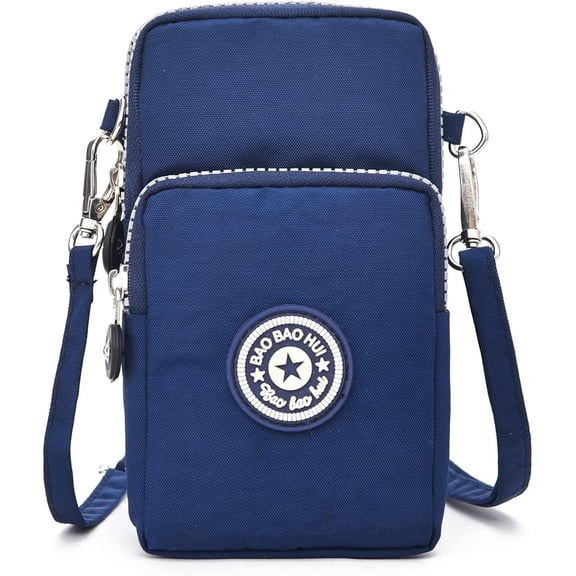 Universal Crossbody Wallet Phone Bag for Women Mini Shoulder Arm Bag Cell Phone Purse Compatible for iPhone/Samsung Galaxy…