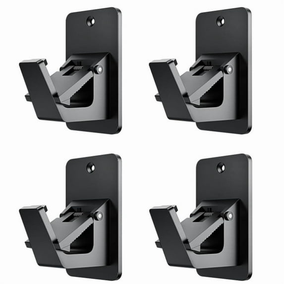 Universal Curtain Rod Holders, No Drill Curtain Rod, Self Adhesive Curtain Rod Up To 30 LB, Nail Free Curtain Rod Hooks For Bathroom