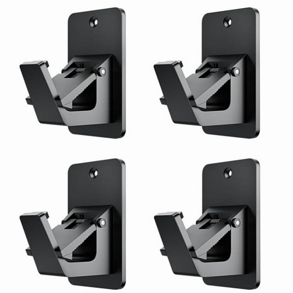 Universal Curtain Rod Holders, No Drill Curtain Rod, Self Adhesive Curtain Rod Up To 30 LB, Nail Free Curtain Rod Hooks For Bathroom