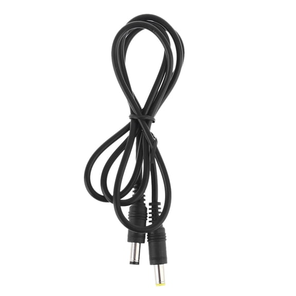 Universal DC Power Plug 5.5 x 2.1mm Male To 5.5 x 2.5mm Male Adapter Extension Power Supply Cable For LED CCTV Camera Laptop