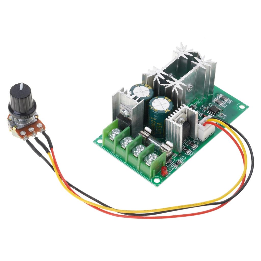 Regolatore Di Velocità PWM Per Motore DC 10-60V 20A: Controllo Potenza Con Protezione Sovraccarico, Compatto E Robusto
