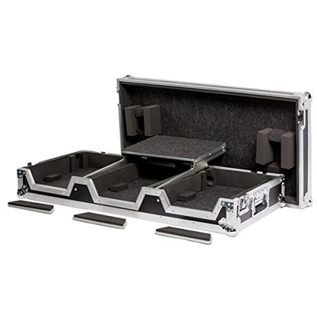 Universal DJ Coffin Case for Two Standard CD Players Plus 12 in. Mixer ...