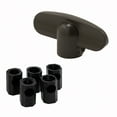 thumbnail image 1 of Universal, Dark Brown Tee-Crank Casement Window Handle (2-pack), 1 of 2