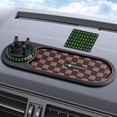 thumbnail image 1 of Universal Dashboard Mat with Phone Holder & Parking Sign Display, Non-Slip Car Organizer Pad, Anti-Slip Dashboard Tray for Storage and Interior Decoration, 1 of 6