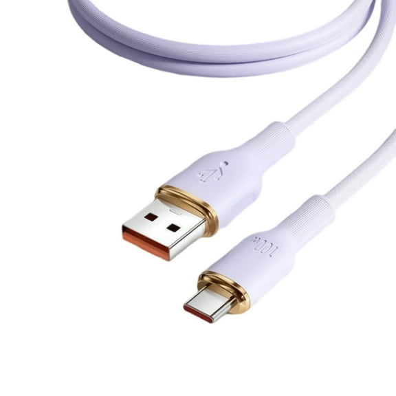 Universal Data Charging Cord Portable Type-C Charging Cable Phone Charging Data Sync Cable for Phone Tablet