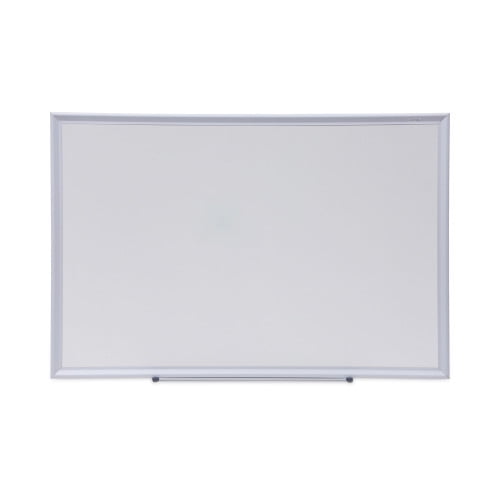 Universal Deluxe Melamine Dry Erase Board, 36 x 24, Melamine White