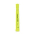 thumbnail image 1 of Universal Desk Highlighter, Chisel Tip, Fluorescent Yellow, Dozen -UNV08861, 1 of 7