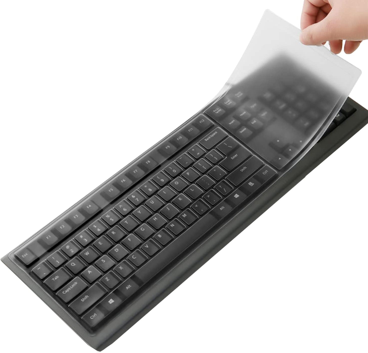 Universal Desktop Computer Keyboard Cover Skin for PC 104/107 Keys