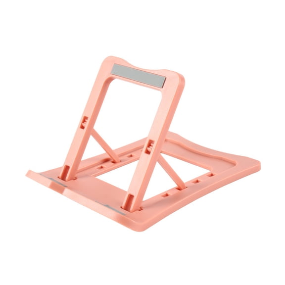 Universal Desktop Phone & Tablet Stand, Multi-Angle Adjustable Lazy Holder with Anti-Slip Soft Silicone, 10.5x11.5cm Compact Cradle for iPhone, iPad, and Kindle, Ideal for Home Office & Kitchen