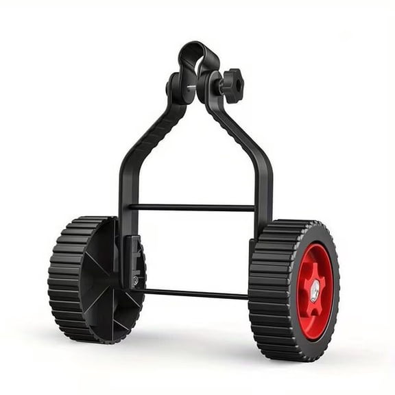 Universal Detachable Anti-Slip Trimmer Wheel Attachment, Compatible with Grass/Weed Trimmers for Lawn Edging & Yard Maintenance