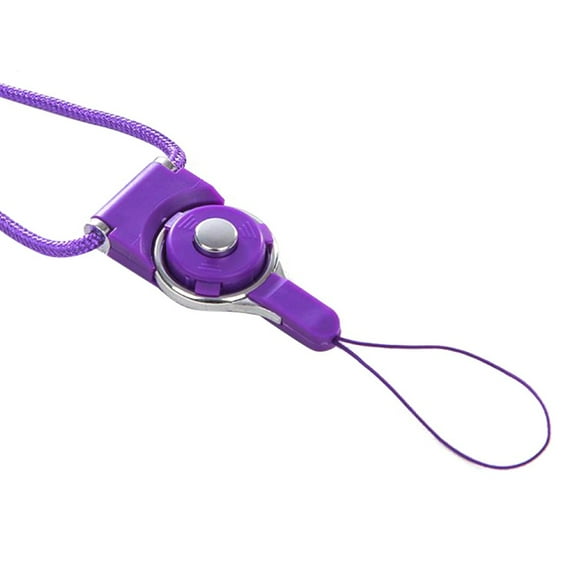 Universal Detachable Mobile Phone Case Lanyard Strap Finger Neck Hanging Rope
